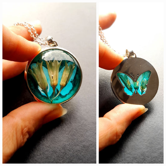 Nothoscordum con calado de mariposa