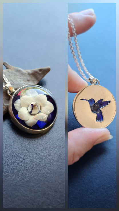 Kalanchoe con calado de colibrí