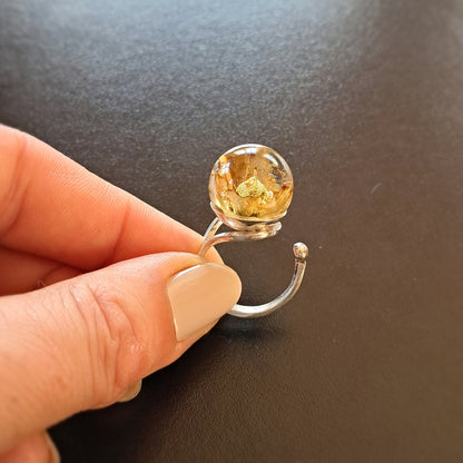 Anillo flor de Ruda - Plata 925