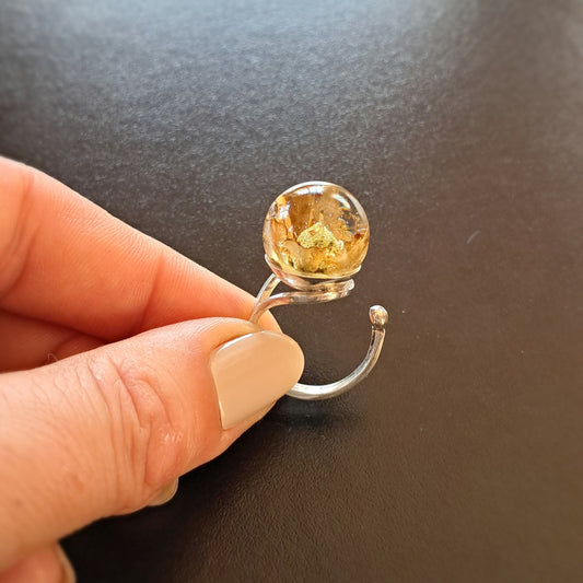 Anillo flor de Ruda - Plata 925