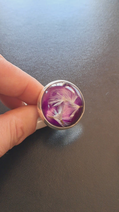 Anillo aquenios - Plata 925