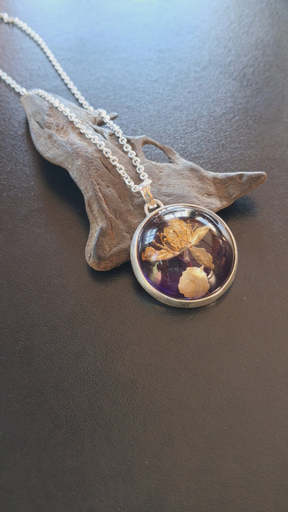 Flor de Ciruelo - Plata 925