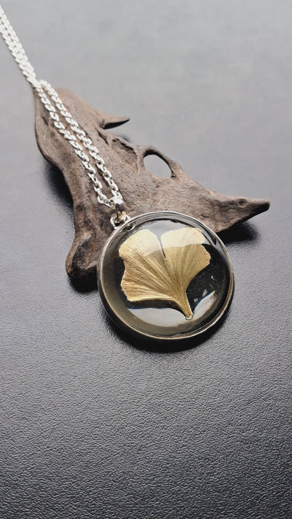 Ginkgo Biloba - plata 925